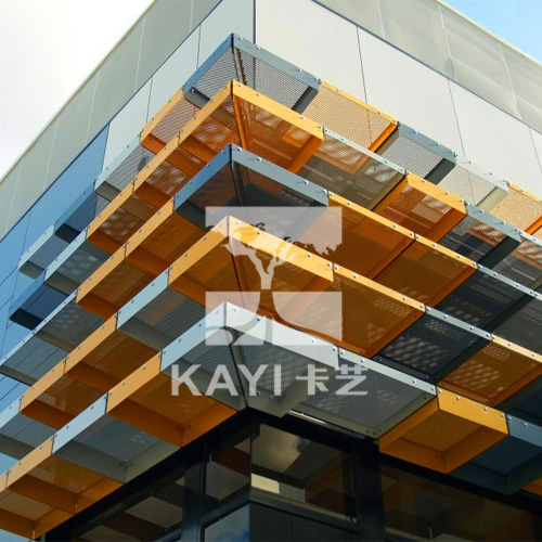 Perforated Metal Sunshading Panel